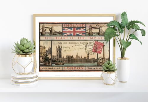 London, England - 11X14” Premium Art Print