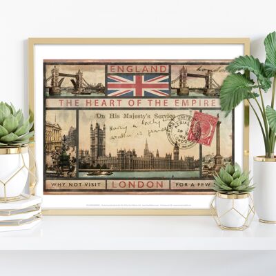 London, England - 11X14” Premium Art Print