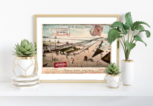 Pier And Pavillion - Southport - 11X14” Premium Art Print