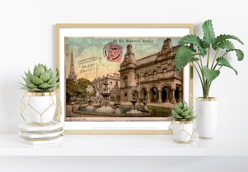 Town Hall - Southport - 11X14” Premium Art Print