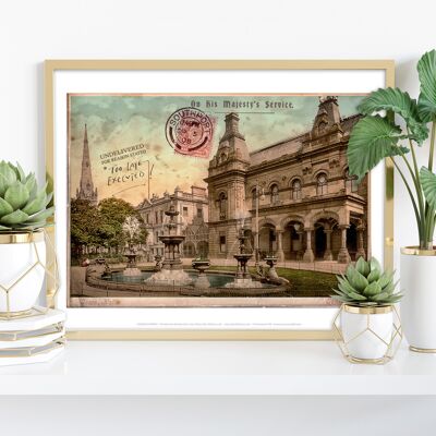 Town Hall - Southport - 11X14” Premium Art Print