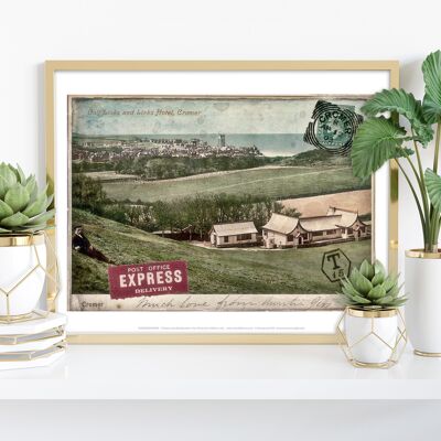 Golf Links And Links Hotel - Cromer - Premium Art Print