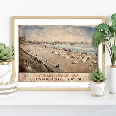 Gorleston-on-Sea – Premium-Kunstdruck im Format 11 x 14 Zoll