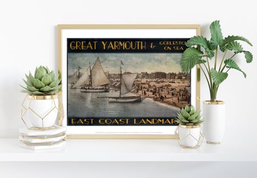 Great Yarmouth And Gorleston-On-Sea - Premium Art Print
