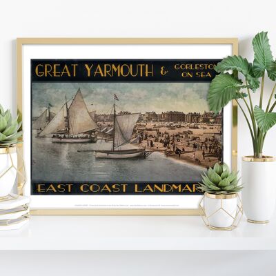 Great Yarmouth And Gorleston-On-Sea - Premium Art Print