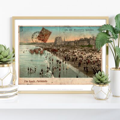 The Sands, Portobello - Edinburgh - 11X14” Premium Art Print