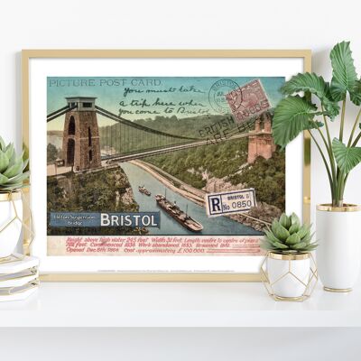 Clifton Suspension Bridge - Bristol - Premium Art Print