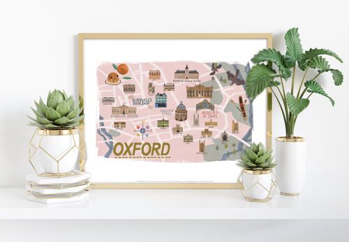 Oxford Landmarks - 11X14” Premium Art Print
