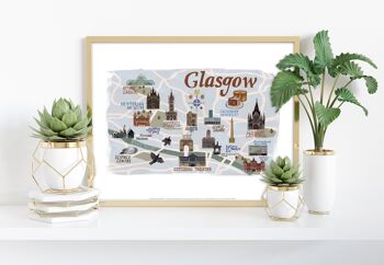 Monuments de Glasgow - 11X14" Premium Art Print