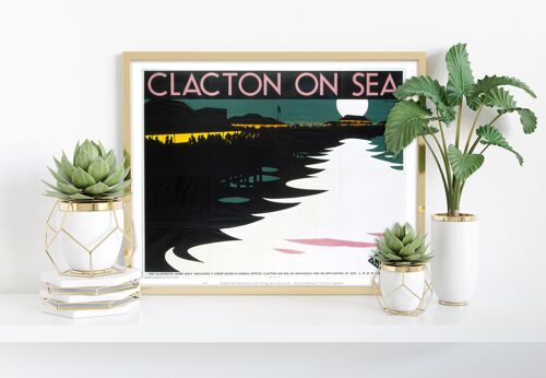Clacton On Sea - Ess02 - 11X14” Premium Art Print