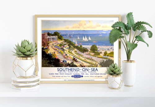 Southend-On-Sea - Pier Hill - 11X14” Premium Art Print