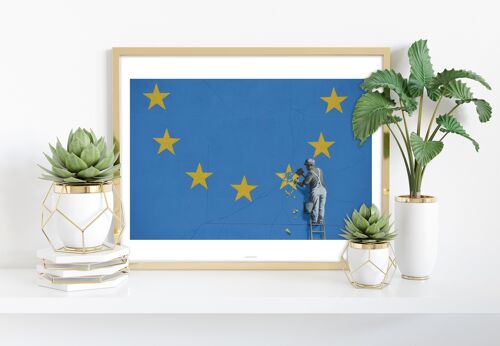Graffiti - European Union - 11X14” Premium Art Print