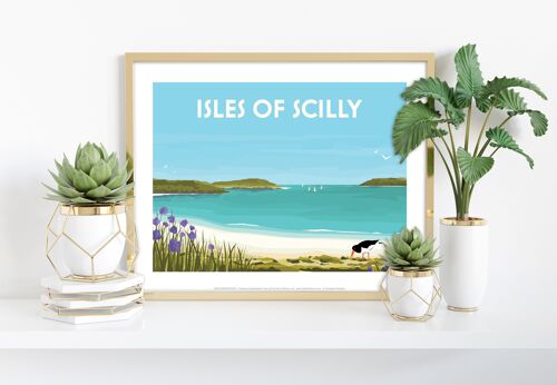 Isle Of Scilly, Cornwall - 11X14” Premium Art Print