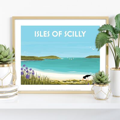 Isola di Scilly, Cornovaglia - Stampa d'arte premium 11 x 14".