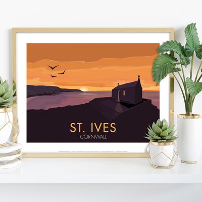 St Ives, Cornwall - 11X14” Premium Art Print