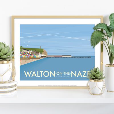 Walton sur le Naze - Essex - 11X14" Premium Art Print