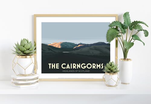 The Caringorms - Scotland - 11X14” Premium Art Print