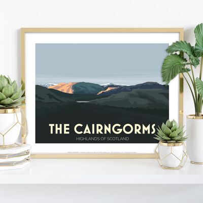 The Caringorms - Scotland - 11X14” Premium Art Print