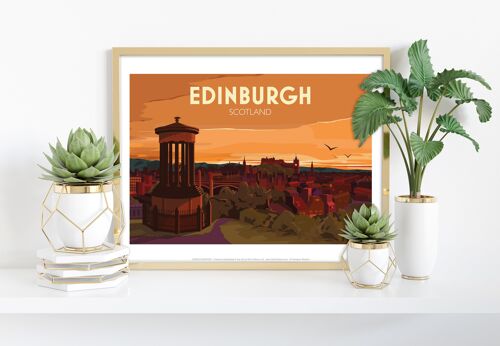 Edingburgh - Scotland - 11X14” Premium Art Print