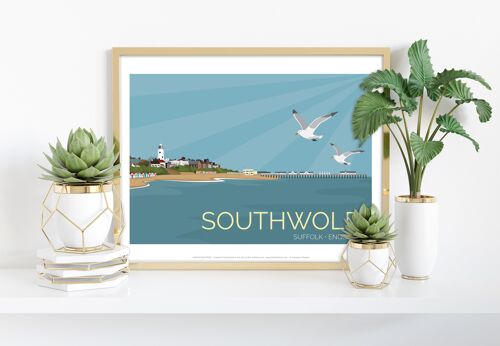 Soutwold - Suffolk - 11X14” Premium Art Print