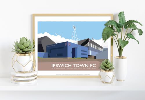 Ipswich Town Fc - 11X14” Premium Art Print