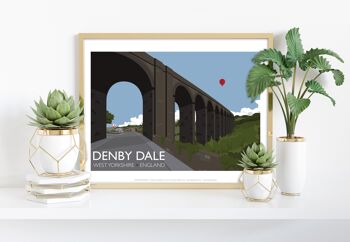 Denby Dale - Yorkshire de l'Ouest - 11X14" Premium Art Print
