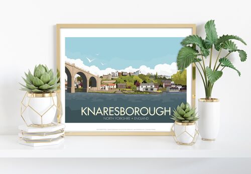 Knaresborough - North Yorkshire - 11X14” Premium Art Print