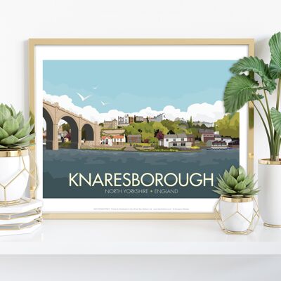 Knaresborough - North Yorkshire - 11X14” Premium Art Print