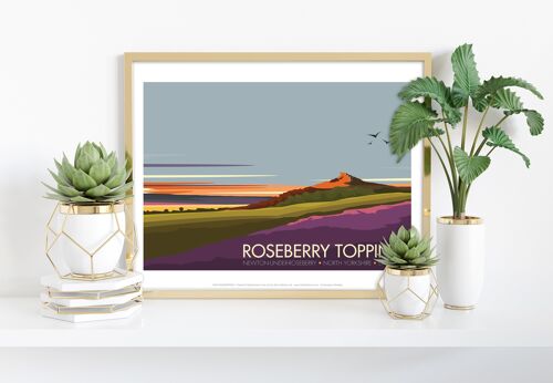 Roseberry Topping - North Yorkshire - Premium Art Print