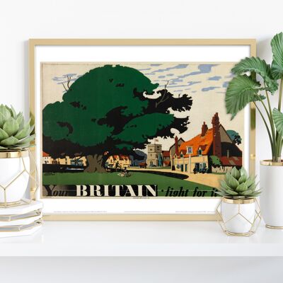 Fight For Britain - 11X14” Premium Art Print