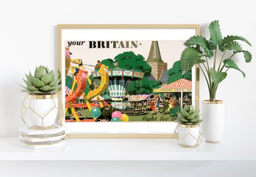 Your Britain, Fight For It - 11X14” Premium Art Print