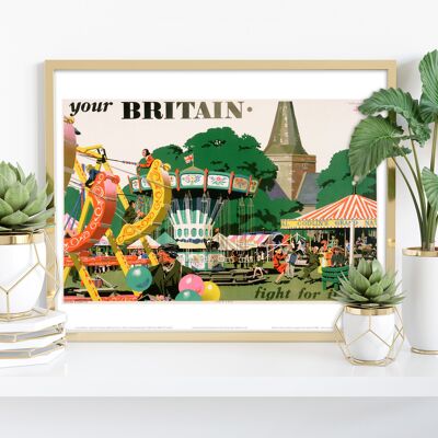 Your Britain, Fight For It – Premium-Kunstdruck im Format 11 x 14 Zoll