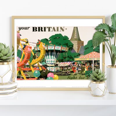 Your Britain, Fight For It - 11X14” Premium Art Print