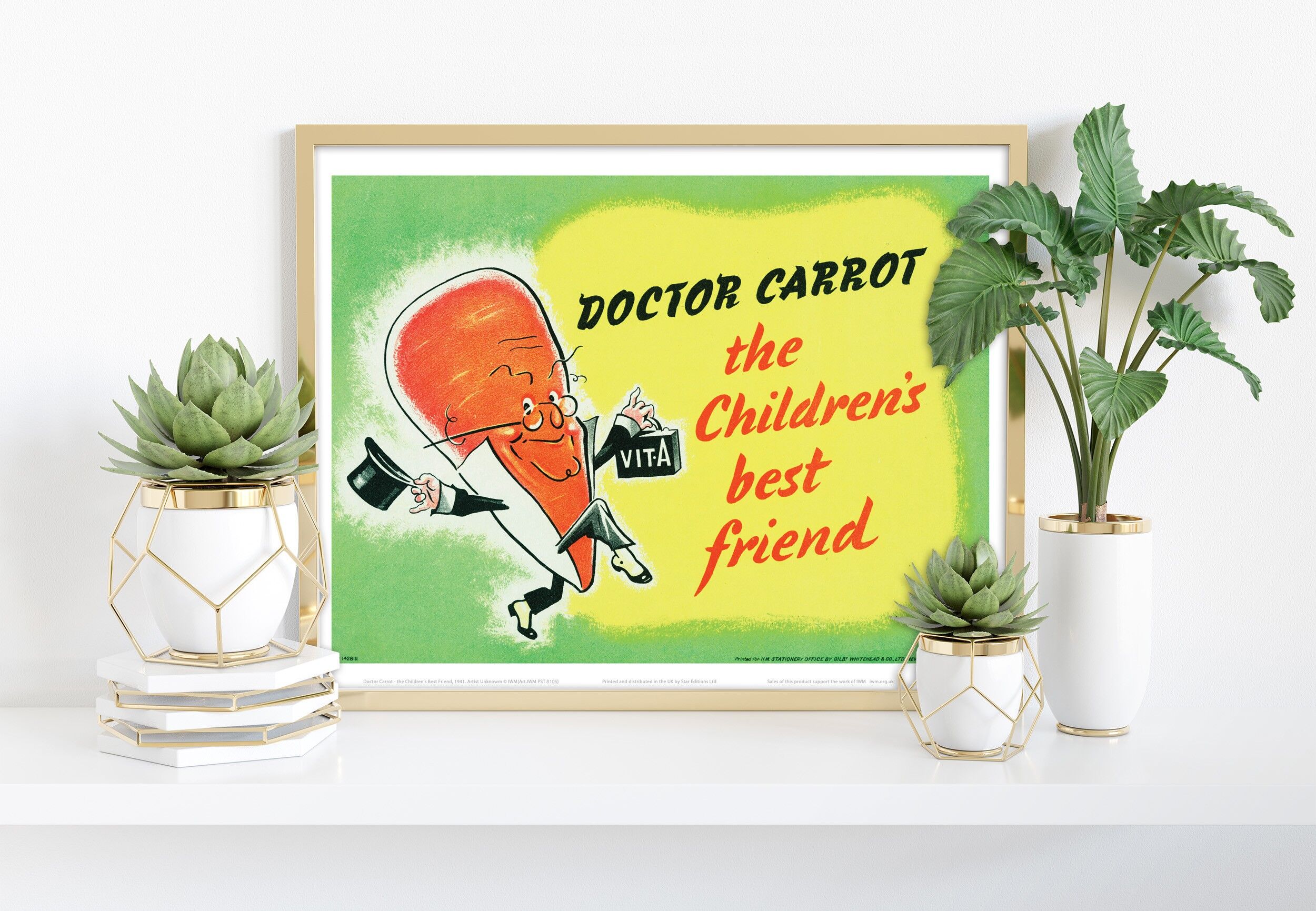 Dr Carrot - Stampa d'arte premium 11 x 14".