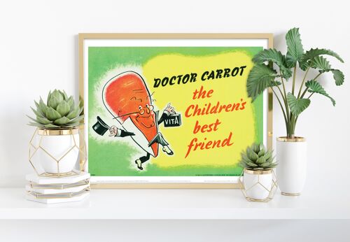 Dr Carrot - 11X14” Premium Art Print