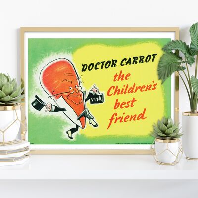 Dr Carrot - Stampa d'arte premium 11 x 14".