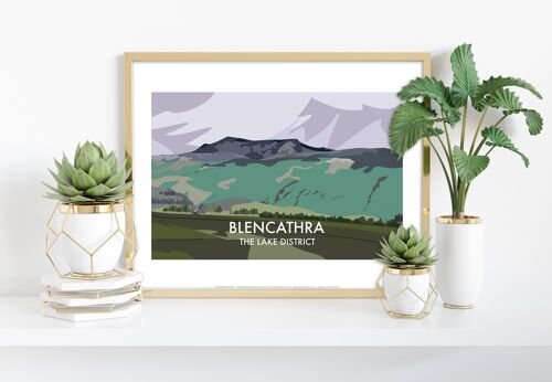Blencathra - The Lake District - 11X14” Premium Art Print