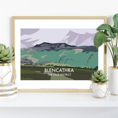 Blencathra - The Lake District - 11X14" Stampa d'arte premium