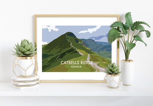 Catbells Ridge - Keswick - 11X14” Premium Art Print