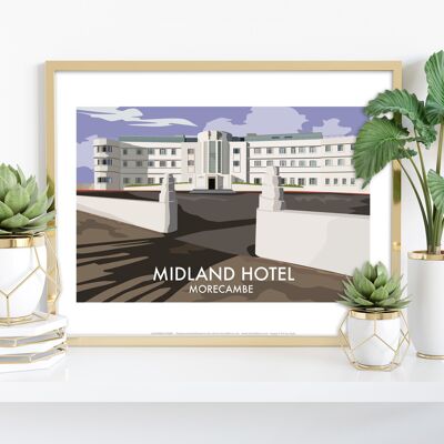 Midland Hotel - Morecambe - Stampa artistica premium 11X14".