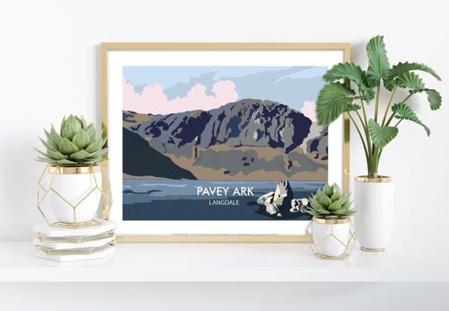 Pavey Ark - Langdale - 11X14” Premium Art Print