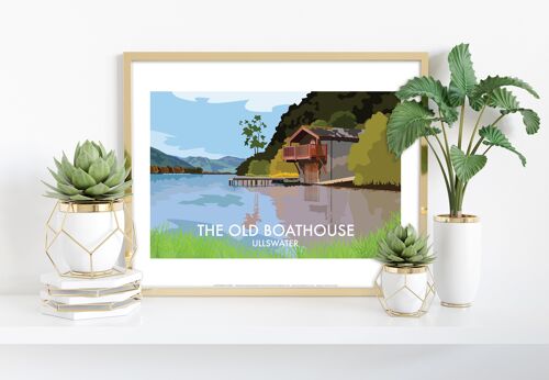 The Old Boathouse - Ullswater - 11X14” Premium Art Print