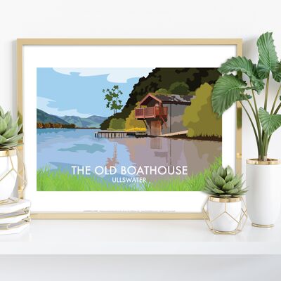 The Old Boathouse - Ullswater - 11X14” Premium Art Print