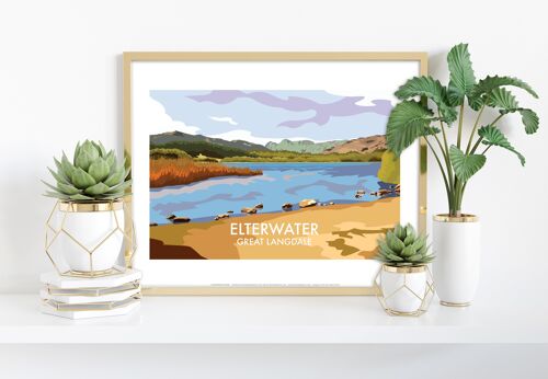 Elterwater - Great Langdale - 11X14” Premium Art Print