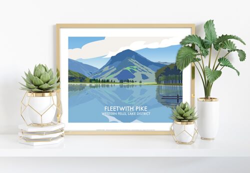 Fleetwith Pike - Western Fells - 11X14” Premium Art Print