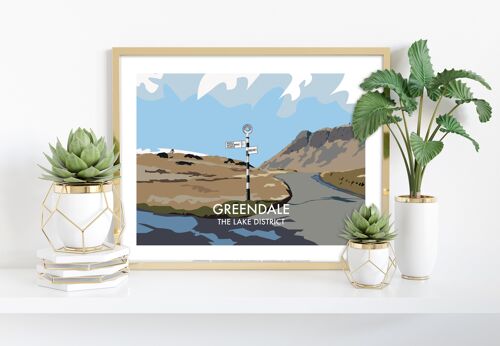 Greendale - The Lake District - 11X14” Premium Art Print