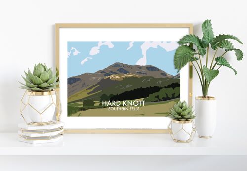 Hard Knott - Southern Fells - 11X14” Premium Art Print