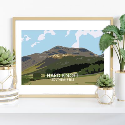 Hard Knott - Southern Fells - Stampa d'arte premium 11 x 14".