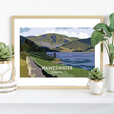 Haweswater - Cumbria - Impresión de arte premium de 11X14"