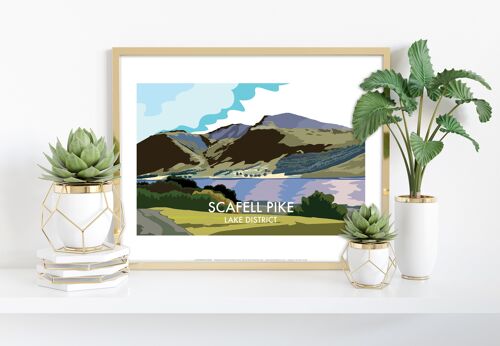 Scafell Pike - Lake District - 11X14” Premium Art Print